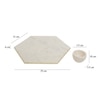 Marble Chip and Dip Tray with Small Dip Bowl