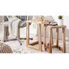 Jaydee Solid Wood Nested Tables - Set of 2