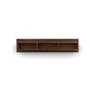 Coober Engineering Wood Wall Mount TV Entertainment Unit Set Top Box Stand/TV Cabinet with Shelves for Books & Décor Display Unit Large Upto 42 Inches (Brown Maple)