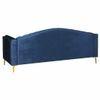 Elden Fabric Sofa (Navy Blue)