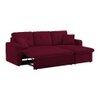 Jake  Pull Out Sofa cum Bed  in Maroon Colour