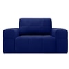 Riyab  Pull Out Sofa cum Bed  in Navy Blue Colour