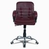 Veaoilaa Mid Back Executive Chair in Maroon Colour