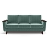 Corby Sofa Set (Colour : Dusty Turquoise Velvet , Seater : 3+2+1+1)