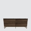 Huch Series Dresser with Stone Top and MS Powder Coated Gold Base