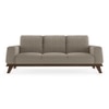 Granada Premium 3 Seater Fabric Sofa in Mist Brown Colour