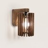 Ventus Brown Solid Wood Wall Lights