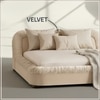 Casa Haven Relax Queen Size Bed in velvet With Engineered Hardwood Frame & Hydraulic Storage
