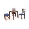abbie solid wood  4 seater Dining table in  Provincial Teak