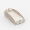 Loopy Loop Toddler Bed in Oak and White Stripes