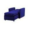 Jernell 1 Seater Sofa Cum Bed In Navy Blue Color