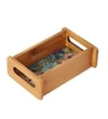 Decorative Tray Tray For Gifting Floral Design Rectangle Tray Pine Wood Tray Tray For Kitchen Organizer (1 Piece)