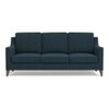 Abbey Sofa Set (Colour : Indigo Blue, Cushion : Soft, Seater : 3+2+1)