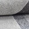 Abstract Handmade Wool Silk Wall Art Grey 2 Panel Set 4 x 2 Feet