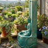 Buddha Brown Fiber Glass Indoor Fountain
