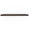 Ruki Solid Wood Wall Shelf Large Size in Toasted Walnut Finish