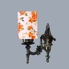Devansh Metal Electric Wall Light in Antique Gold Colour with Multi Shade Count of 1 Light