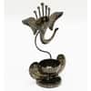 Desert Art Metal Handpainted Black Ganesha Tealight Holder