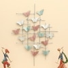 W-Dora Abstract Metal Wall Decor in Multicolor Set of 1