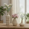 Classic Gourd Shape Ceramic Vase Trio