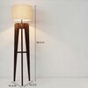 Jet Beige Jute Floor Lamp with Beige Jute Base