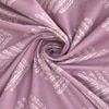 Romi Pink Floral 400 TC Cotton Flat Queen Size Bedsheet with 2 Pillow Covers – Threads