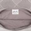 Danube Bright Silver Decorative Cushion Cover 16 x 16 Inches