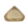 Triangle inspired Antique Moroccan Lantern in Gold Colour