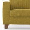 Apollo Neo 1 Seater Fabric Sofa in Olive Green Colour (Back Height : Regular, Cushion Type : Soft)
