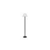 Gil Black Cotton Shade Floor Lamp