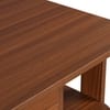 Learnix Engineered Wood Study Table in Walnut Finish