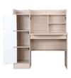 Ace Engineered Wood Study Table in Off White