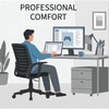 Adiko Superb Mesh Chair In Black