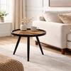 Dune Round Table  Medium by De Maison Decor in Classical Design in Gold Finish
