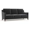 Abbey 3 Seater Fabric Sofa In Pebble Grey Colour