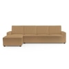 Left Aligned 3 Seater Left Aligned Chaise Golden  Sofa Cover