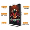 The Castle Decor Dark Villain Portrait Wall Art Framed Painting 20x30 Inch
