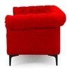 Rolex Fabric Sofa - Red