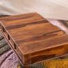 Sierra Hathi Solid Sheesham Wood Storage Coffee Table Natural