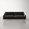 Velore Fabric Sofa (Black)