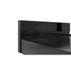 Hoshi Engineered Wood Queen  Size Bed With Box Storage (Wenge Finish)