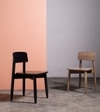Rota Solid Wood Dining Chair in Natural Finish