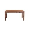 Moon Sheesham Wood 6 Seater Dining Set In Rustic Teak Teak Finish