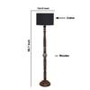 Devansh Wooden Floor Lamp