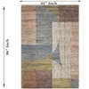 Harmony Jute Rectangle Carpets Hand Tufted in Multicolour Colour
