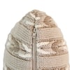 Margot Stone Combo Cotton Knitted Decorative Cushion Cover 16 x 16 Inches