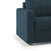 Apollo Sofa Set (Colour : Indigo Blue, Cushion : Hard, Back Type : Regular, Seater : 3+1+1)