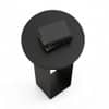 Nextstep U End Table All Black
