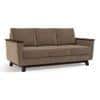 Corby Premium 3 Seater Fabric Sofa in Mist Brown Colour