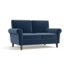 Oxford 2 Seater Fabric Sofa in Lapis Blue Colour